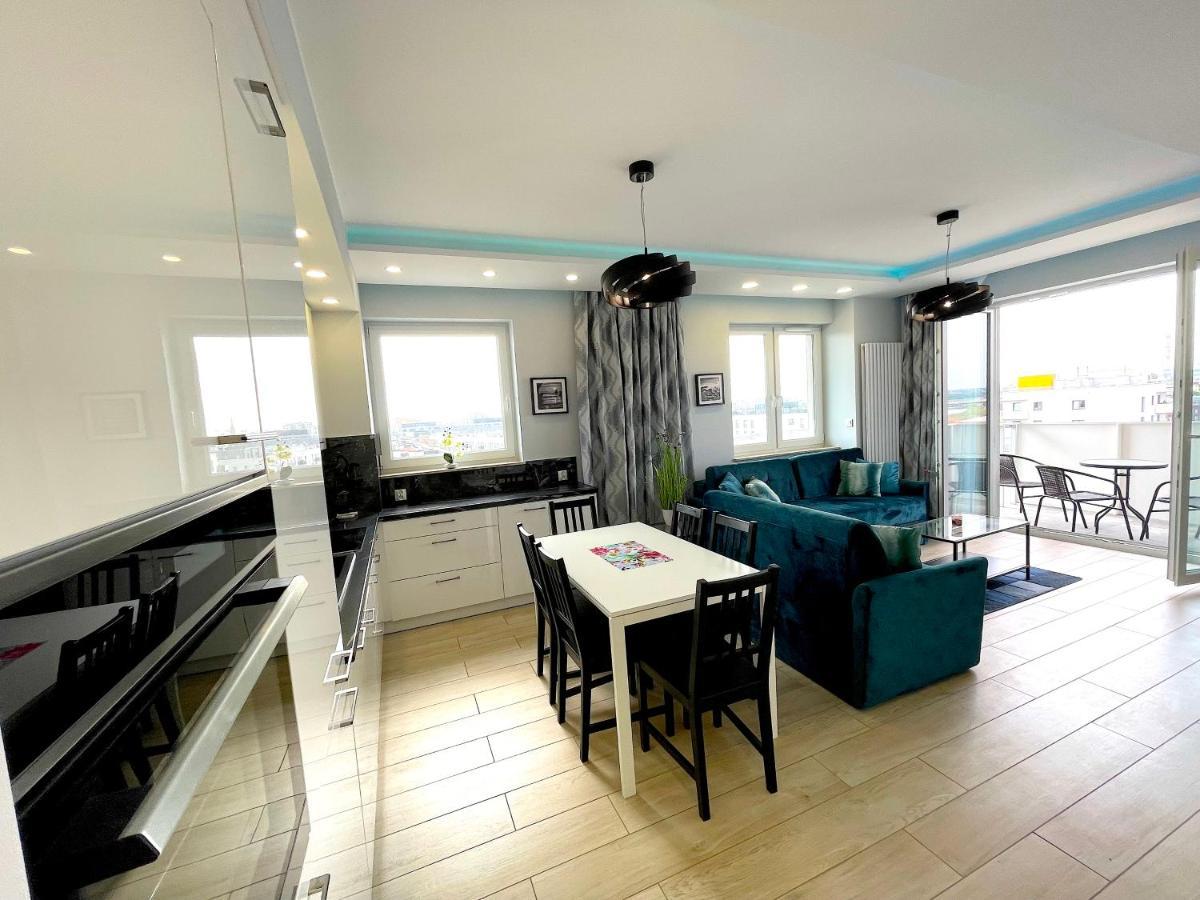 ורוצלב Apartament Z Tarasem I Widokiem Na Odre מראה חיצוני תמונה