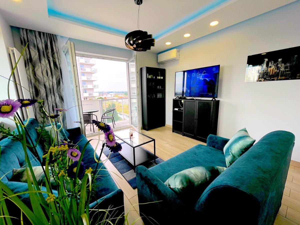 ורוצלב Apartament Z Tarasem I Widokiem Na Odre מראה חיצוני תמונה