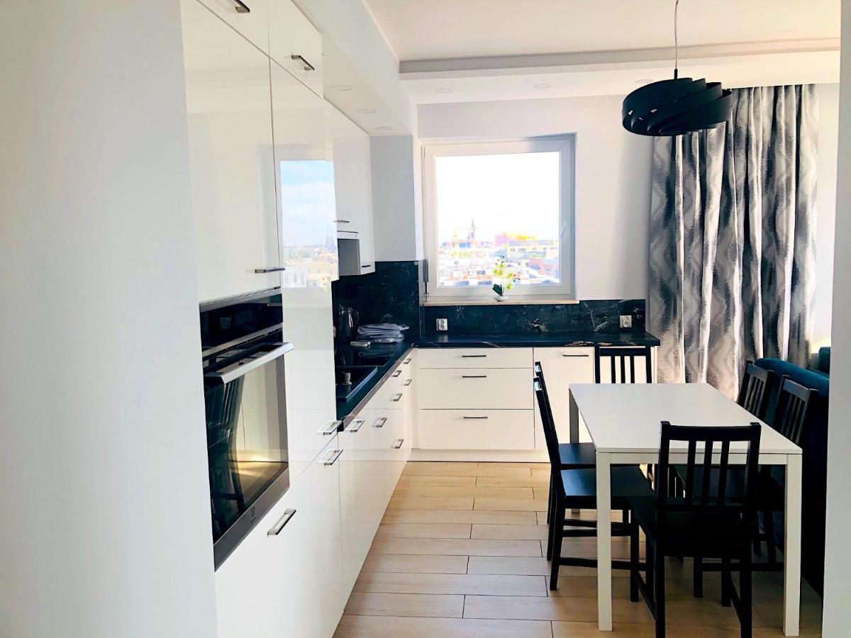 ורוצלב Apartament Z Tarasem I Widokiem Na Odre מראה חיצוני תמונה