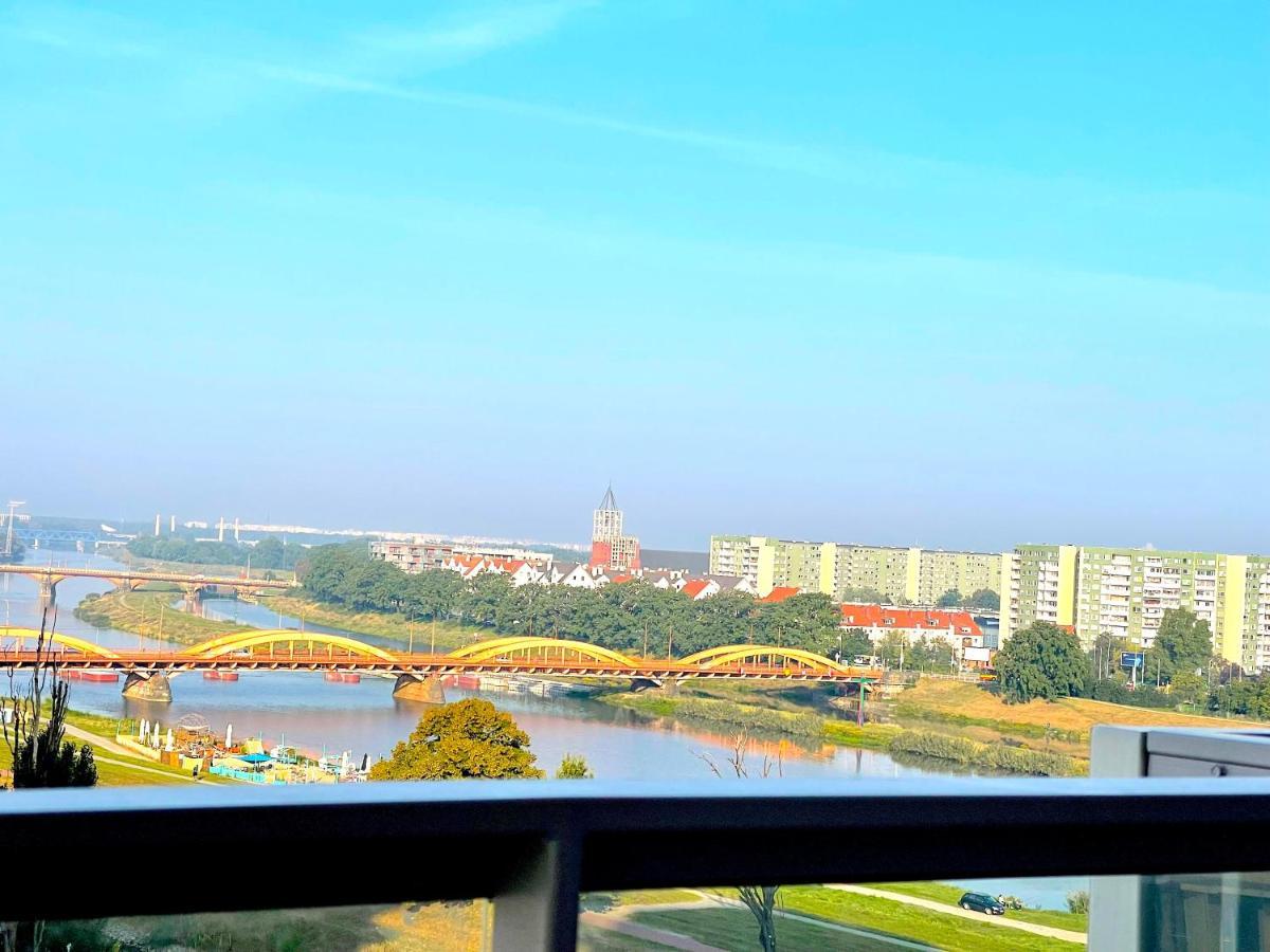 ורוצלב Apartament Z Tarasem I Widokiem Na Odre מראה חיצוני תמונה